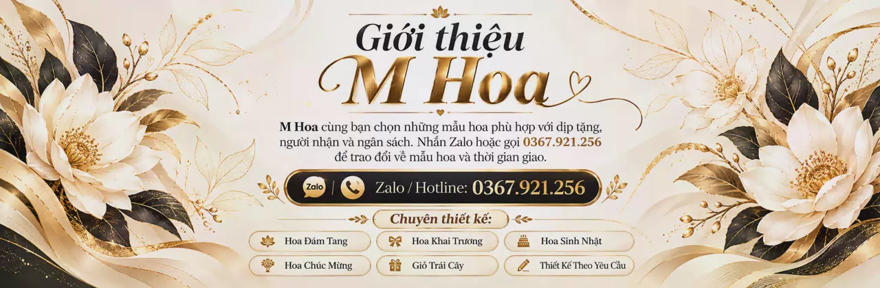 Ảnh bìa Shop hoa tươi Sông Cầu - Chọn hoa gửi đúng tâm tình